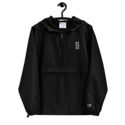 Guards &God Vertical Embroidered Champion Packable Jacket